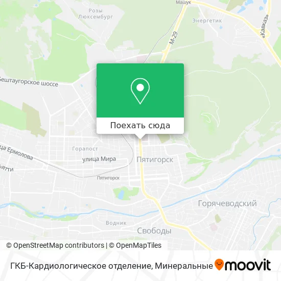 Карта ГКБ-Кардиологическое отделение