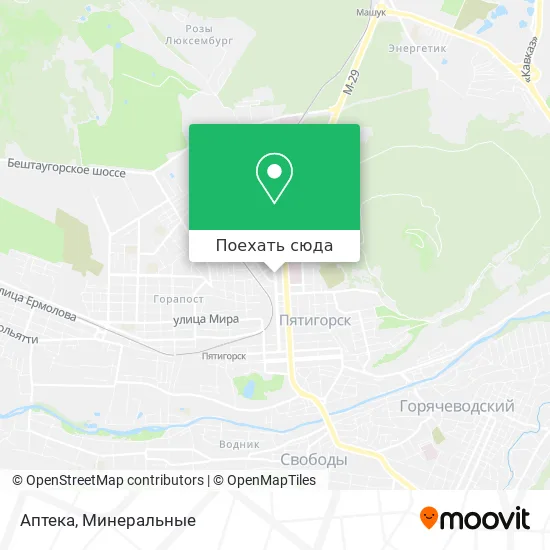 Карта Аптека