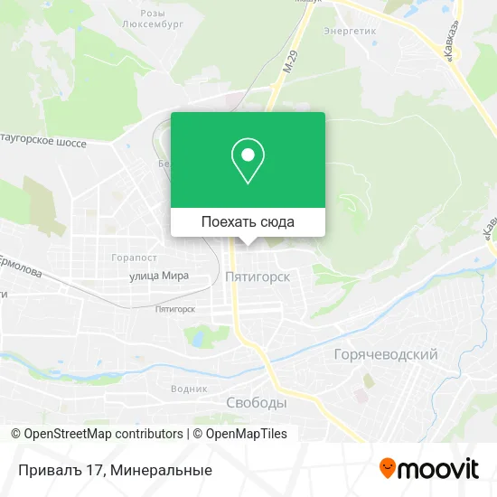 Карта Привалъ 17