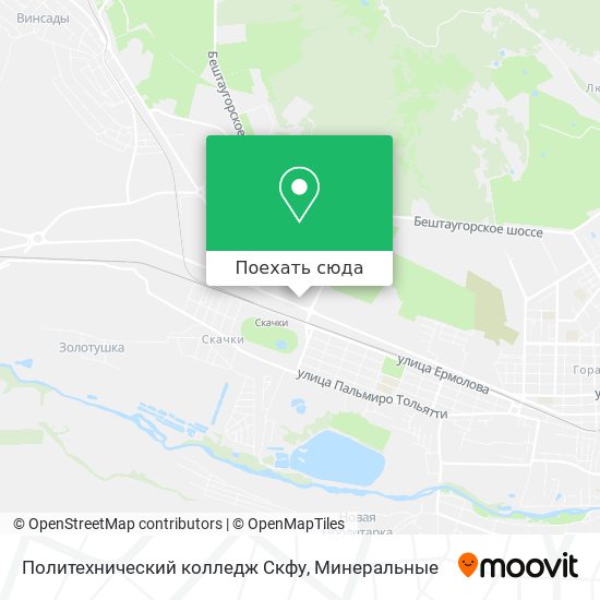 Карта Политехнический колледж Скфу