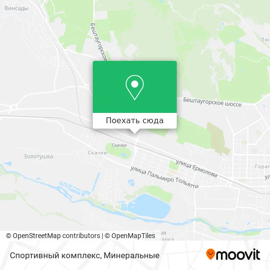 Карта Спортивный комплекс