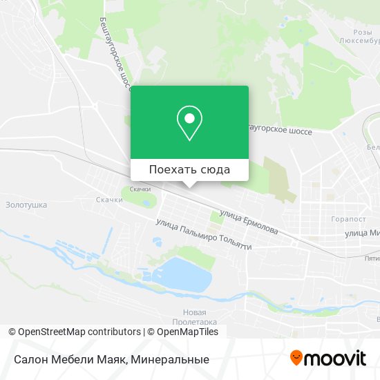 Карта Салон Мебели Маяк