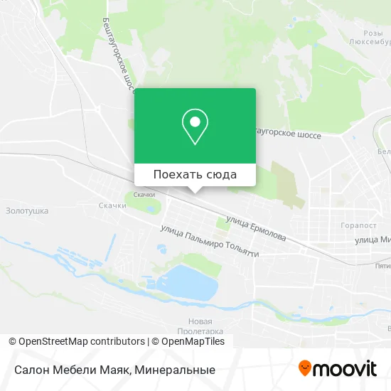 Карта Салон Мебели Маяк