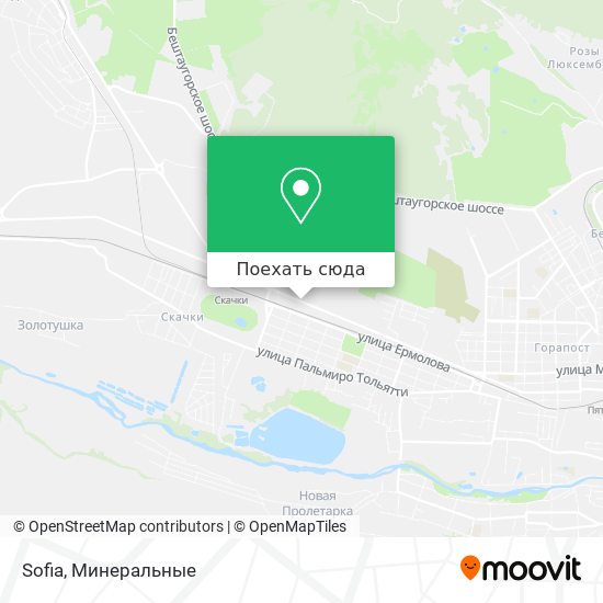 Карта Sofia