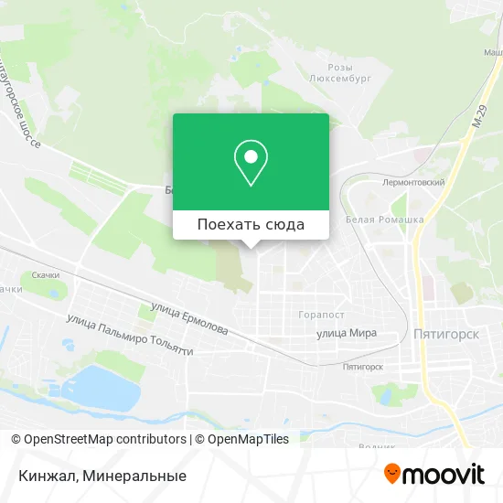 Карта Кинжал