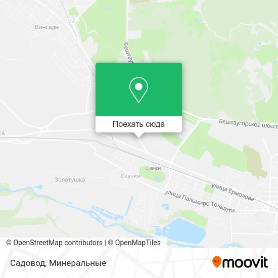 Карта Садовод
