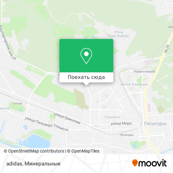 Карта adidas