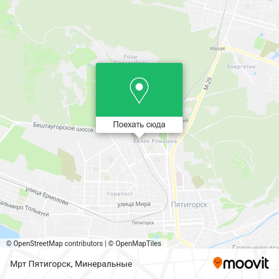 Карта Мрт Пятигорск