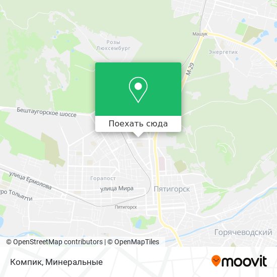 Карта Компик
