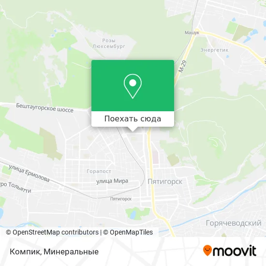 Карта Компик