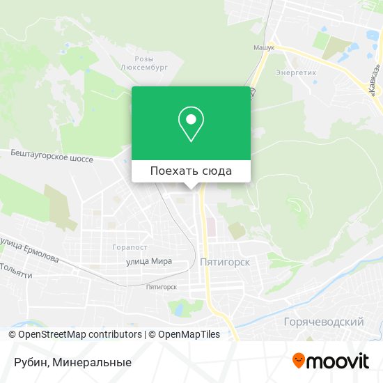Карта Рубин