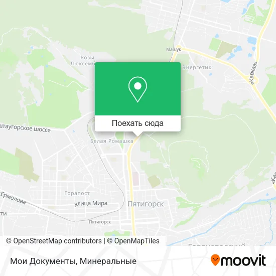 Карта Мои Документы