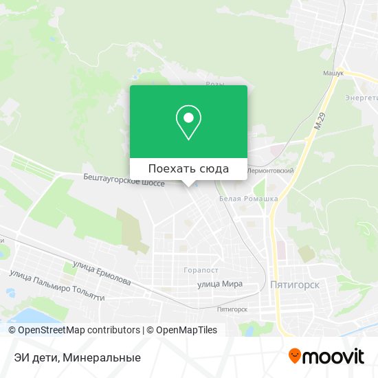 Карта ЭИ дети