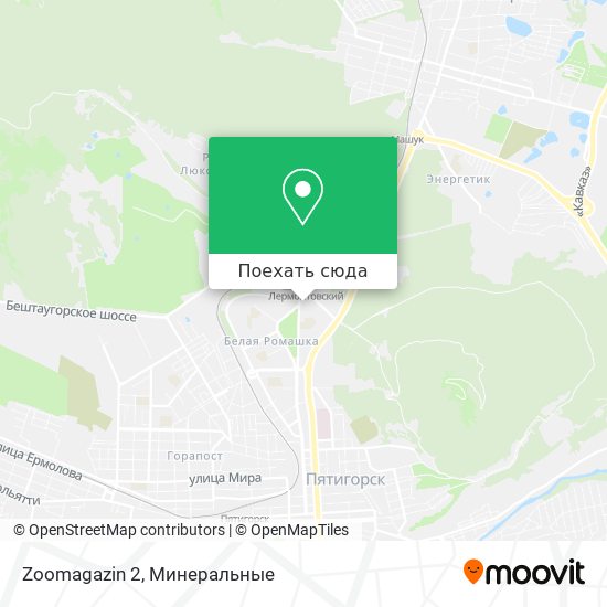 Карта Zoomagazin 2