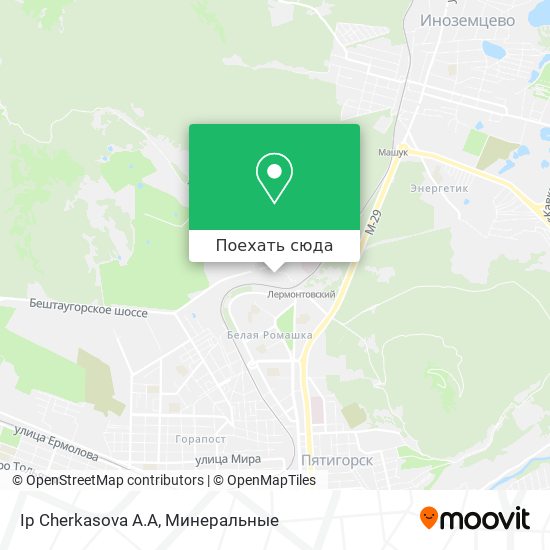 Карта Ip Cherkasova A.A