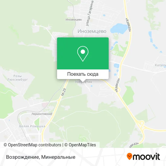 Карта Возрождение