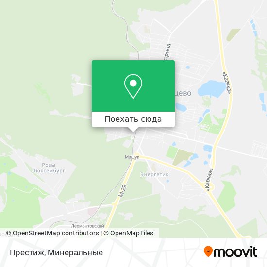 Карта Престиж