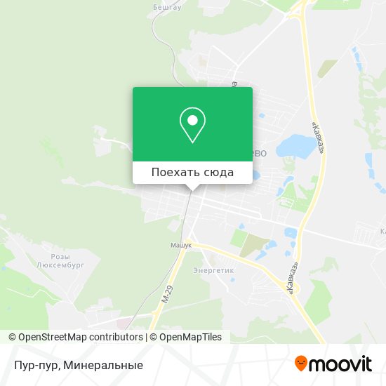 Карта Пур-пур