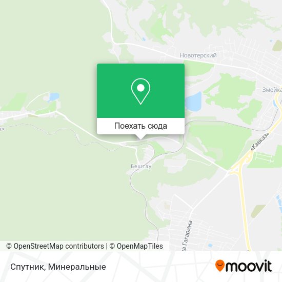 Карта Спутник