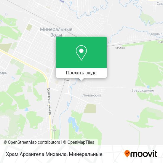 Карта Храм Архангела Михаила
