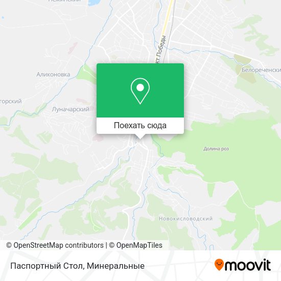 Карта Паспортный Стол