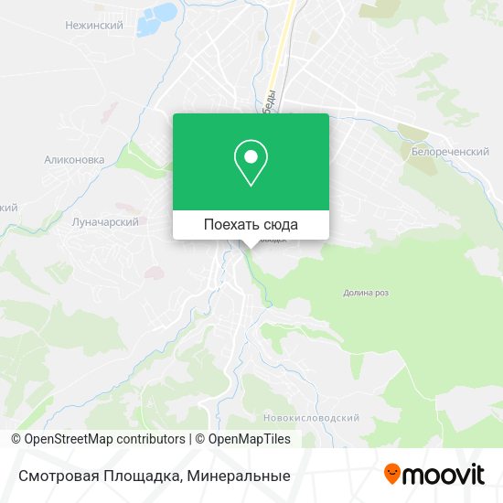 Карта Смотровая Площадка