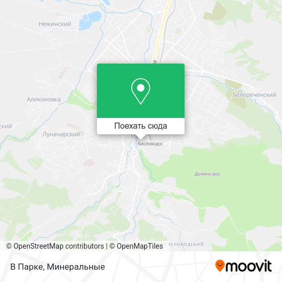 Карта В Парке