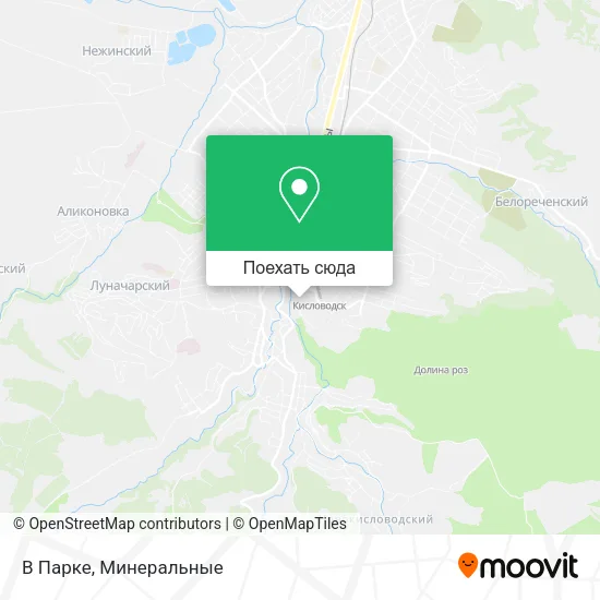 Карта В Парке