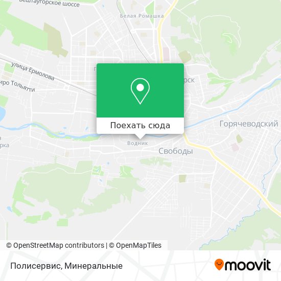 Карта Полисервис