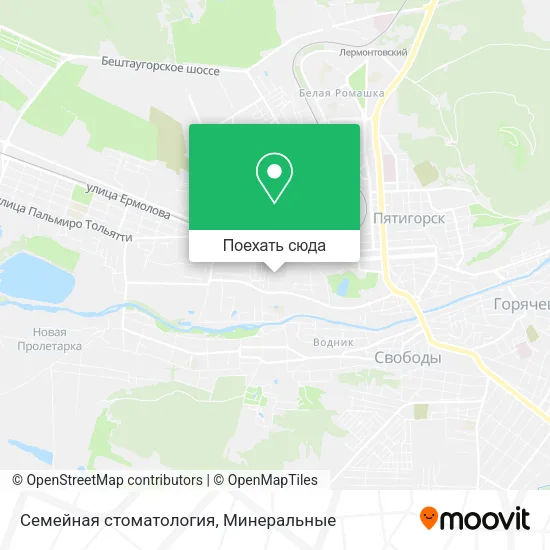 Карта Семейная стоматология