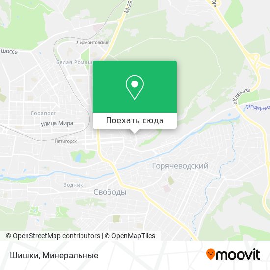 Карта Шишки