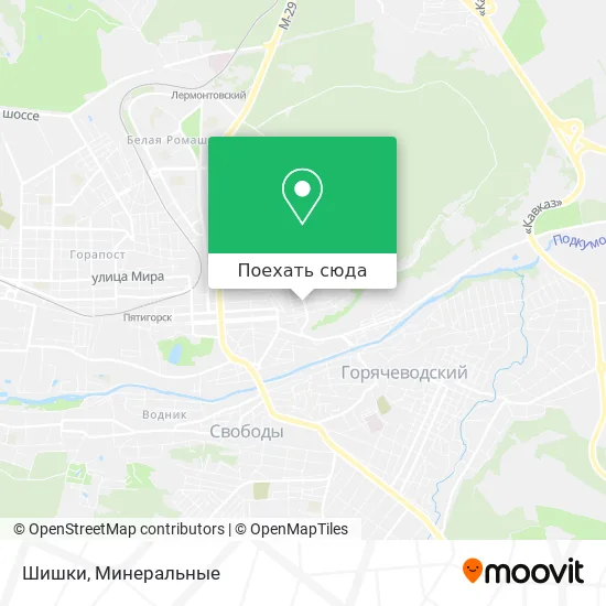 Карта Шишки