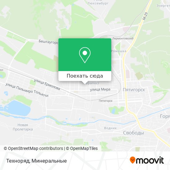 Карта Техноряд