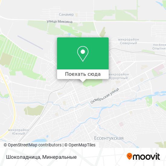 Карта Шоколадница