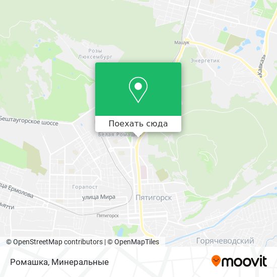 Карта Ромашка