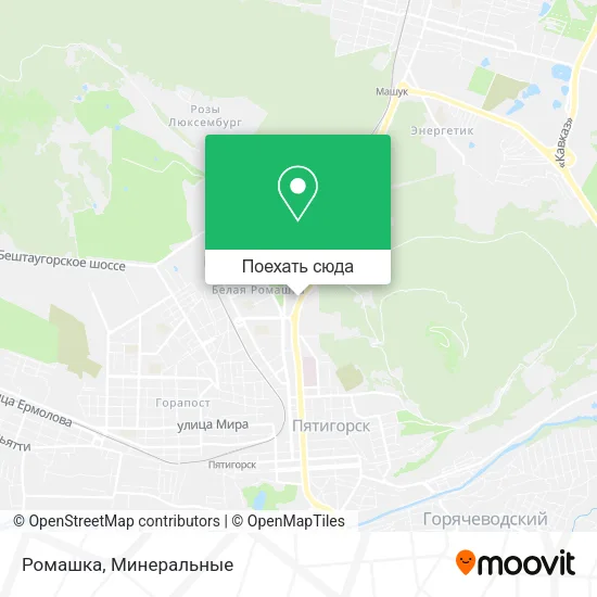 Карта Ромашка