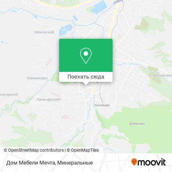 Карта Дом Мебели Мечта