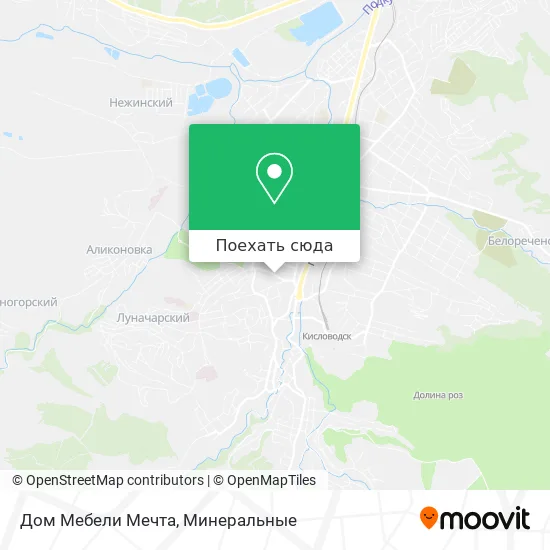 Карта Дом Мебели Мечта