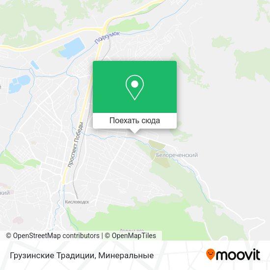 Карта Грузинские Традиции