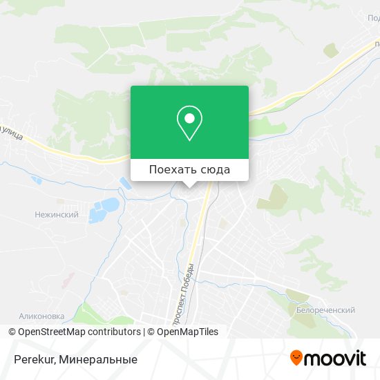 Карта Perekur