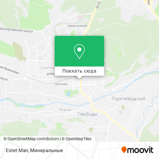 Карта Estet Man