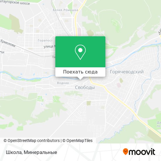Карта Школа