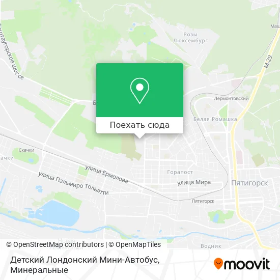 Карта Детский Лондонский Мини-Автобус