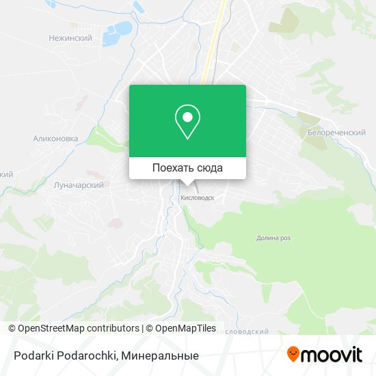 Карта Podarki Podarochki