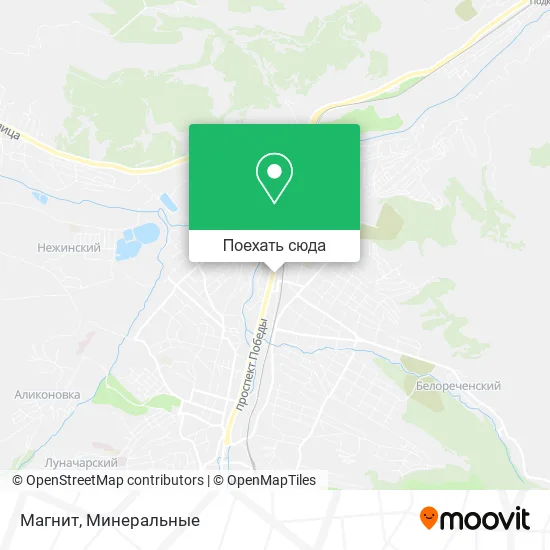 Карта Магнит