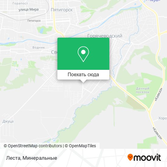 Карта Леста