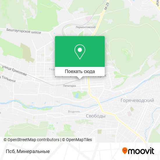Карта Псб