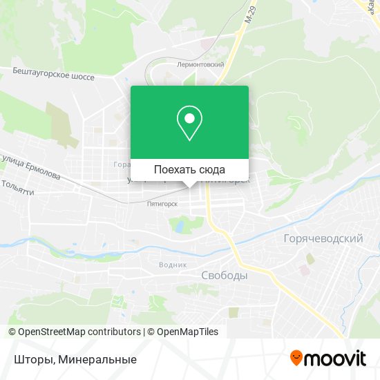 Карта Шторы