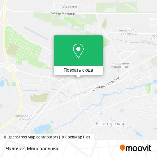 Карта Чулочек