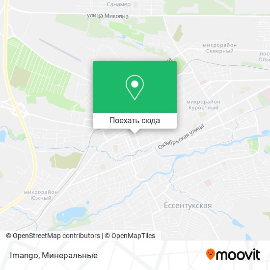 Карта Imango